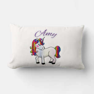 Cojín Lumbar "Amy" Nombre personalizado Lumbar Pillow