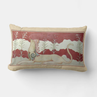 Cojín Lumbar Ancient Minoan Art Pillow