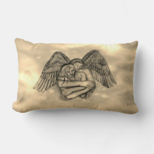 Cojín Lumbar Angel Eros en el amor