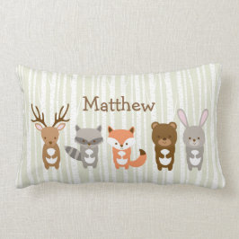 Cojín Lumbar Animal Cute Woodland