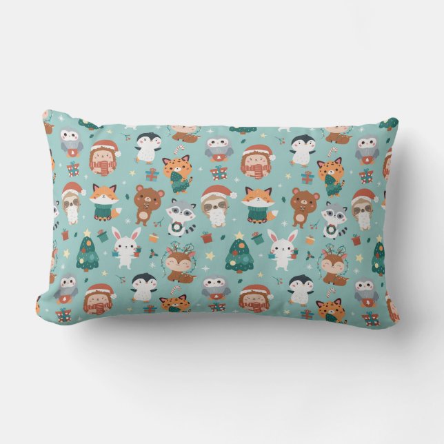 Cojín Lumbar Animales Adorables Lumbar Pillow (Anverso)
