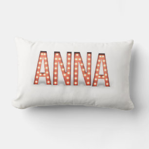 Cojín Lumbar Anna Marquee Lights