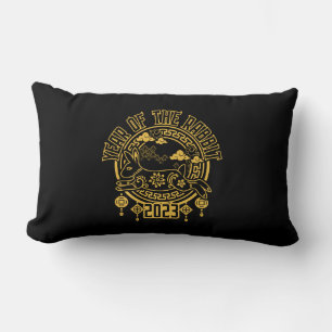 Cojín Lumbar Año nuevo lunar chino del conejo