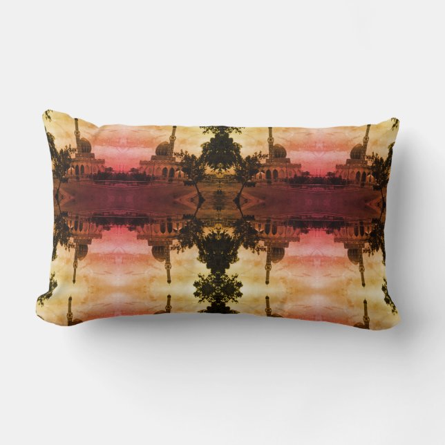 Cojín Lumbar Antigua Iraq Bagdad Mezquita Buniya (Anverso)