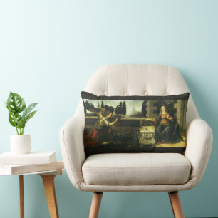 Cojín Lumbar Anunciación del Señor de Leonardo da Vinci