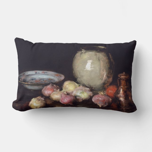 Cojín Lumbar Apenas cebollas (Anverso)