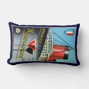 Cojín Lumbar Apertif Normandie Francés 1930