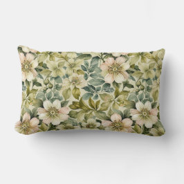 Cojín Lumbar Apple Blossoms and Leaves