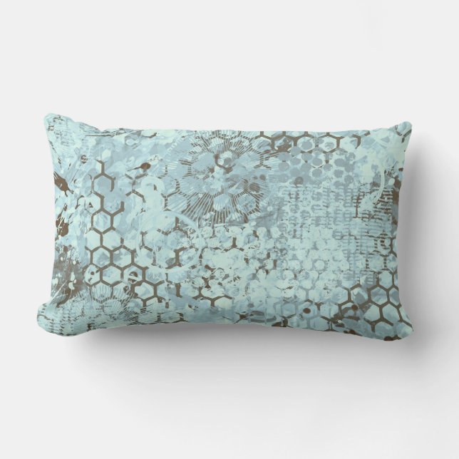 Cojín Lumbar Aqua Odyssey (Anverso)