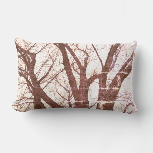 Cojín Lumbar Árbol de Invierno (Anverso)