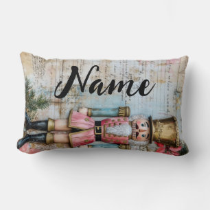 Cojín Lumbar Árbol de Navidad y petardo personalizado