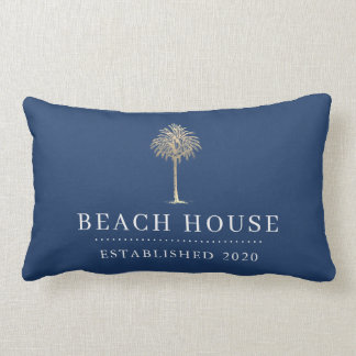 Cojín Lumbar Árbol de palas doradas Beach House