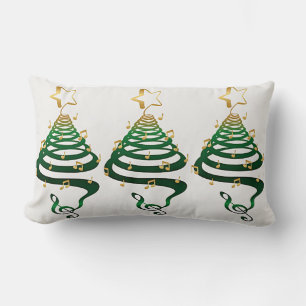 COJÍN LUMBAR "ÁRBOLES DE NAVIDAD MODERNOS DE GUAY"