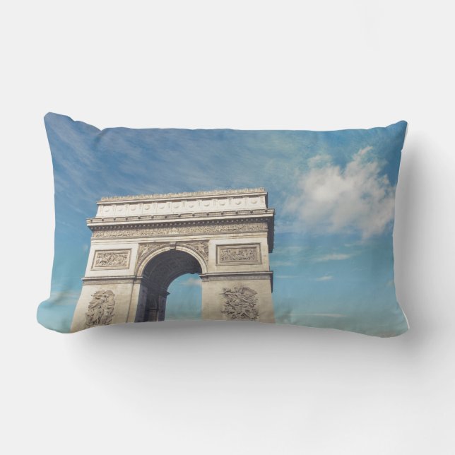 Cojín Lumbar Arco de Triunfo París (Anverso)