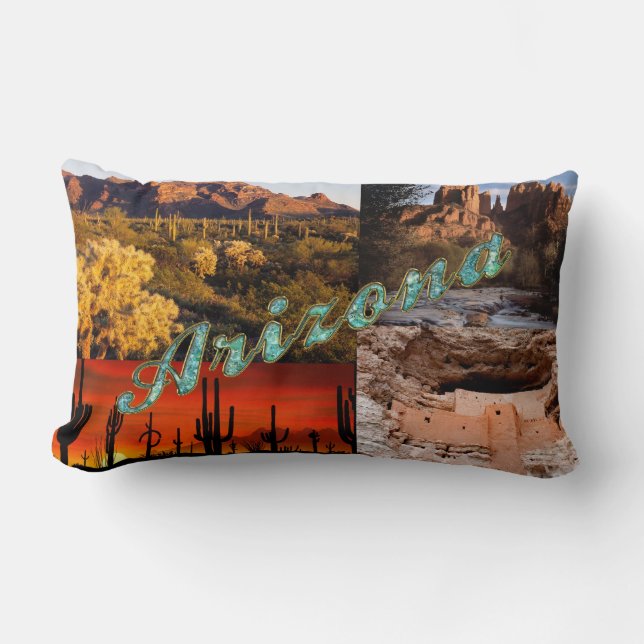 Cojín Lumbar Arizona Mom American MoJo Pillows (Anverso)