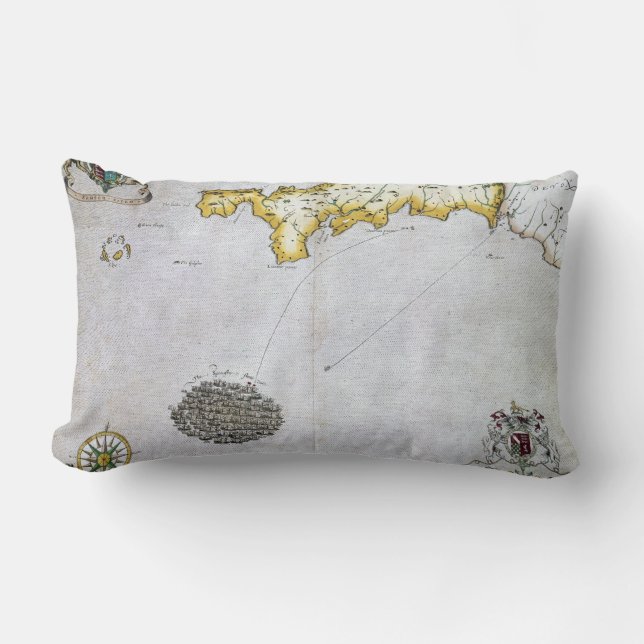 COJÍN LUMBAR ARMADA INVENCIBLE, 1588 (Anverso)