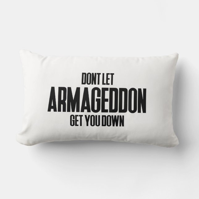 Cojín Lumbar Armageddon (Anverso)