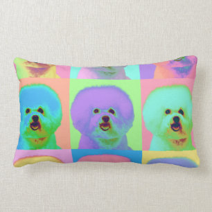 Cojín Lumbar Arte de Op. Sys. - Bichon Frise - Cody