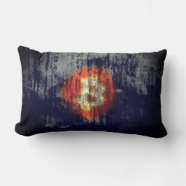 Cojín Lumbar Arte Resiliente de Bitcoin