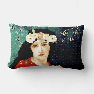 Cojín Lumbar Arte retrato