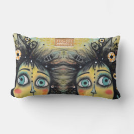 Cojín Lumbar ArtLady 12 Encantadora y angustiada