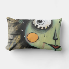 Cojín Lumbar ArtLady 13 Encantadora y angustiada