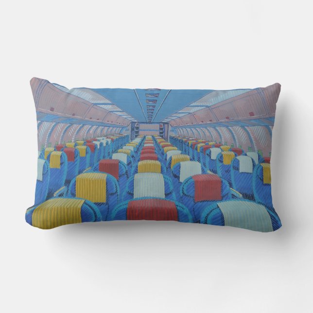 Cojín Lumbar Asientos para avión (por Gregorio Undurraga) (Anverso)