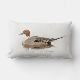 Cojín Lumbar Asombrosas reflexiones sobre un pato cola del nort