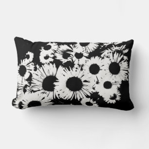 Cojín Lumbar Aster salvaje de Nueva Inglaterra