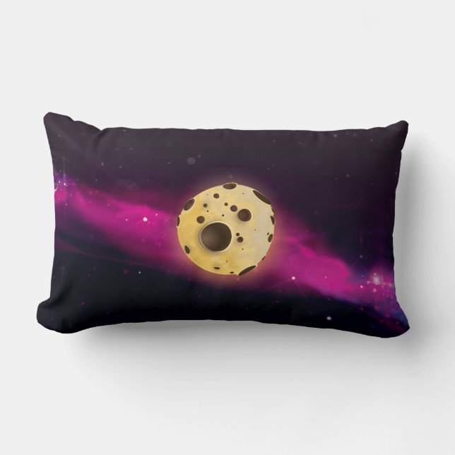 Cojín Lumbar Asteroide de Masa para Galletas (Anverso)