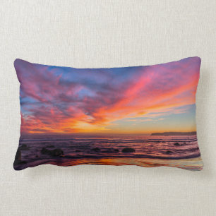 Cojín Lumbar Atardecer al Pacífico desde Coronado 2