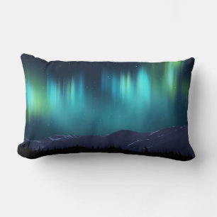 Cojín Lumbar Aurora Boreal
