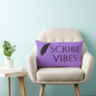 Cojín Lumbar Autor Escritor Poeta Vibes de Escriba