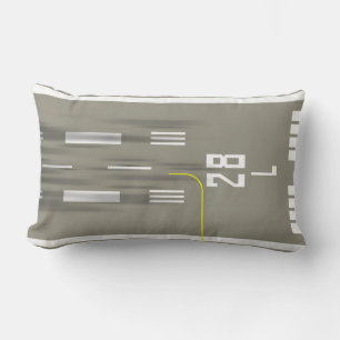 Cojín Lumbar Autorizado para aterrizar en la pista Pillow, San 