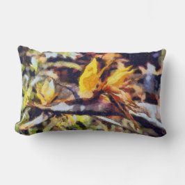 Cojín Lumbar Ave del Paraíso de Hawái