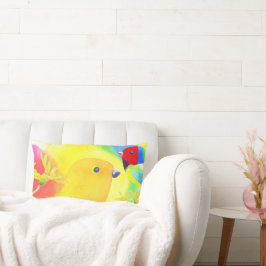 Cojín Lumbar Aves fantásticas