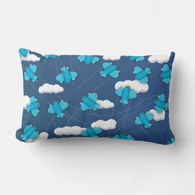 Cojín Lumbar aviones (Anverso)