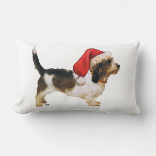 Cojín Lumbar Ayudante de Santa Petit Basset Griffon Vendeen