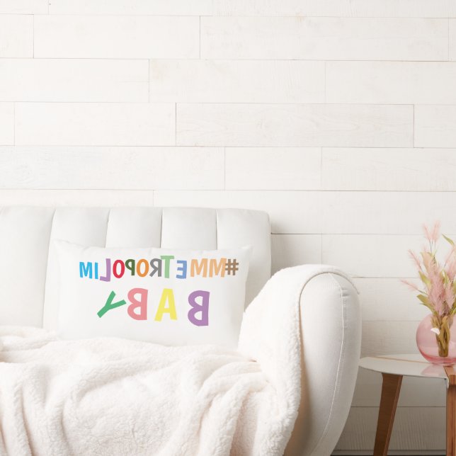 COJÍN LUMBAR BABY PILLOW/ #MMETROPOLIM DESIGN (Sofá)