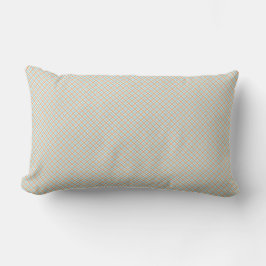 Cojín Lumbar back of a rectangular pillow with a subtle