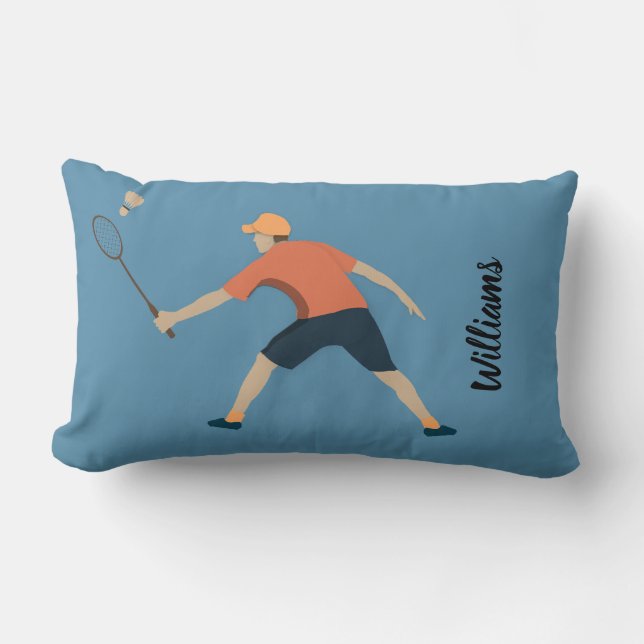 Cojín Lumbar Badminton (Anverso)