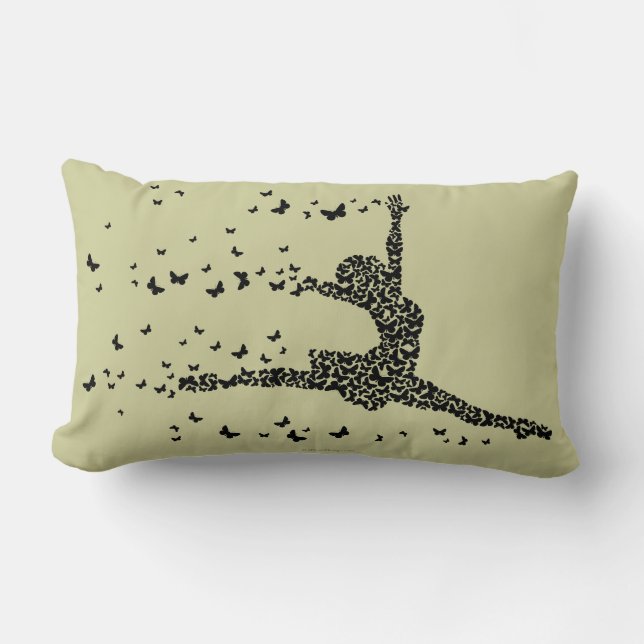 Cojín Lumbar Bailarín de la mariposa (Anverso)