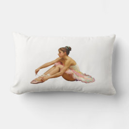 Cojín Lumbar Bailarinas arreglando sus zapatillas