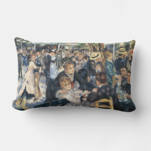 Cojín Lumbar Baile de Renoir en Moulin de la Galette Vintage