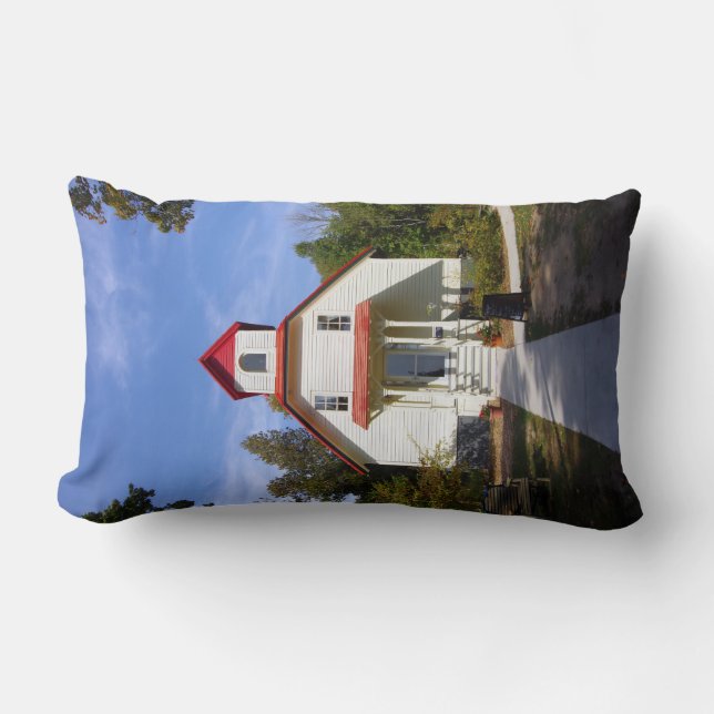 Cojín Lumbar Baileys Harbor Rear Range Light lumbar pillow (Anverso)