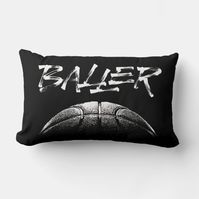 Cojín Lumbar Baller (baloncesto) (Anverso)