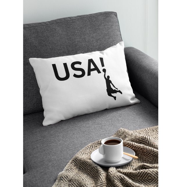 Cojín Lumbar Baloncestista de Estados Unidos (Subido por el creador)