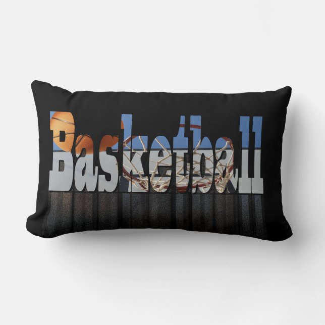 Cojín Lumbar Baloncesto El Mejor Juego, Lumbar Cushion (Anverso)