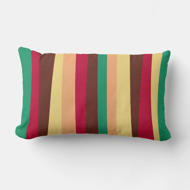 Cojín Lumbar Bandas irregulares 02 (Vertical) (Anverso)