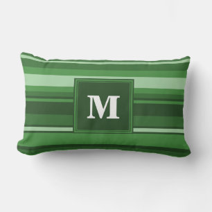 Cojín Lumbar Bandas verdes monográficas